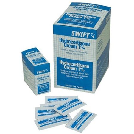 SWIFT FIRST AID Swift First Aid 714-233020 Hydrocortisone 1-32 Oz Foil Pk 20-Bx 714-233020